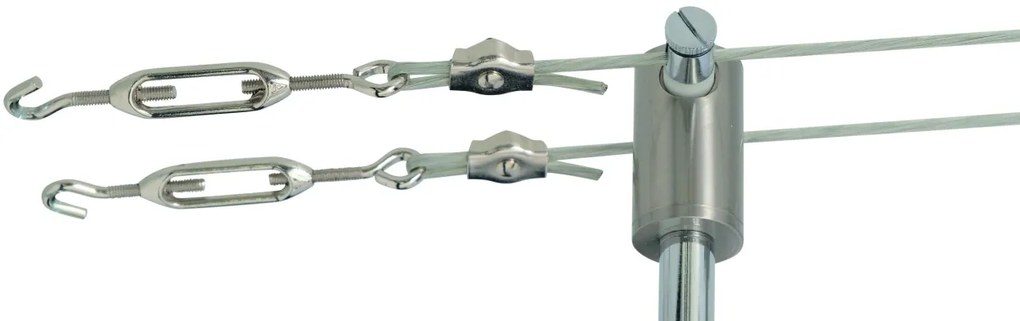 Sistem de cabluri cu 5 spoturi LED directionabile Tony 1250942 NV