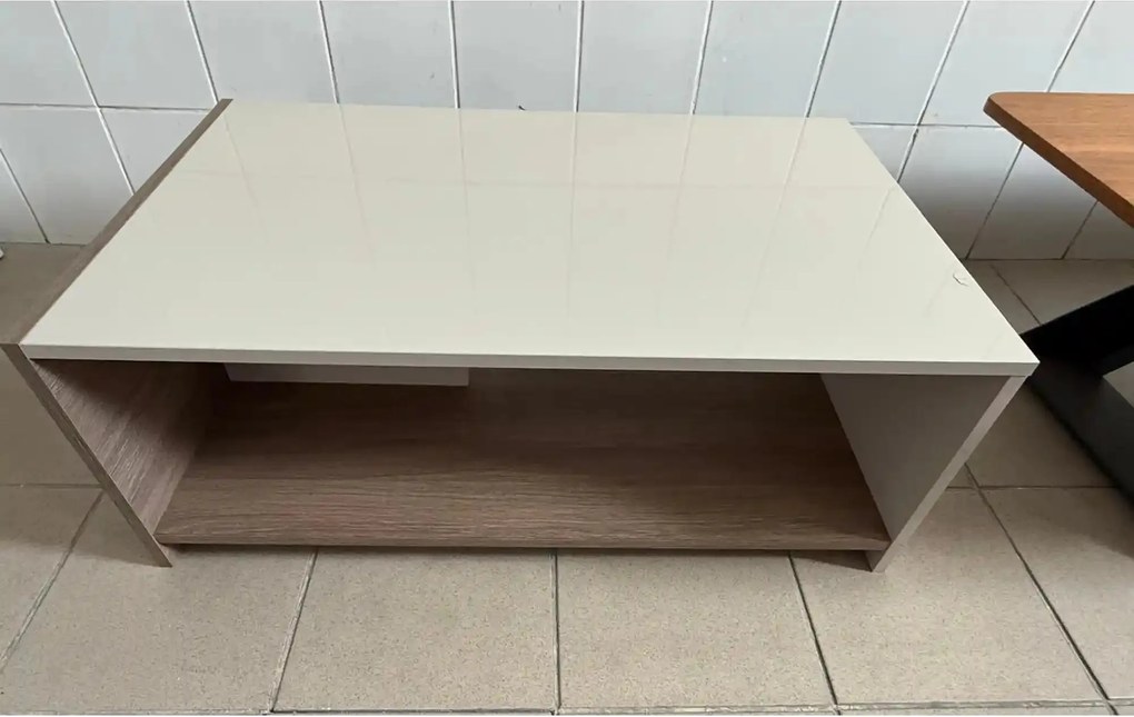 PRODUS RESIGILAT - Masuta de cafea HAVANA, stejar/crem, 90x65x35 cm