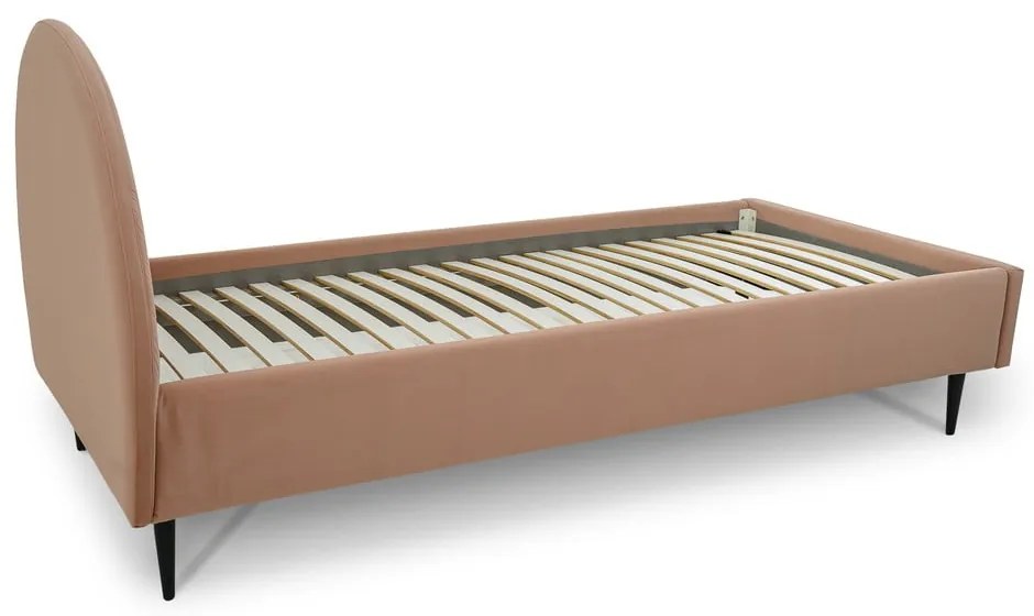 Pat pentru copii roz 90x200 cm Rainbow – Scandic