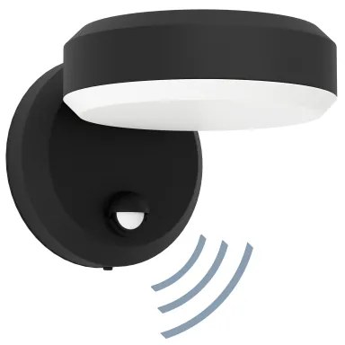 Aplică LED de exterior cu senzor FORNACI 10,8/230V IP44 Eglo 900674