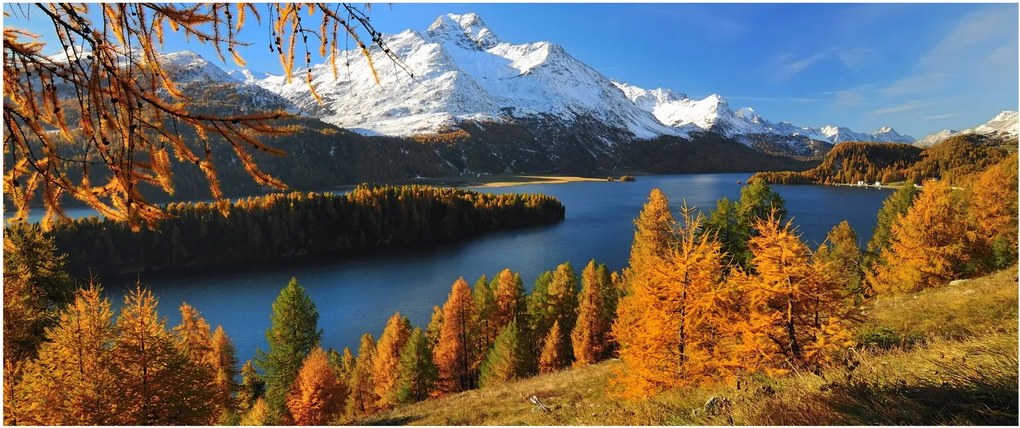 Tablou - Toamna în Alpi (120x50 cm)