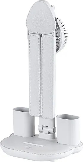 Rabalux NOVILO 74030 - Lampă de birou LED reglabilă cu ventilator, LED 7W/5V