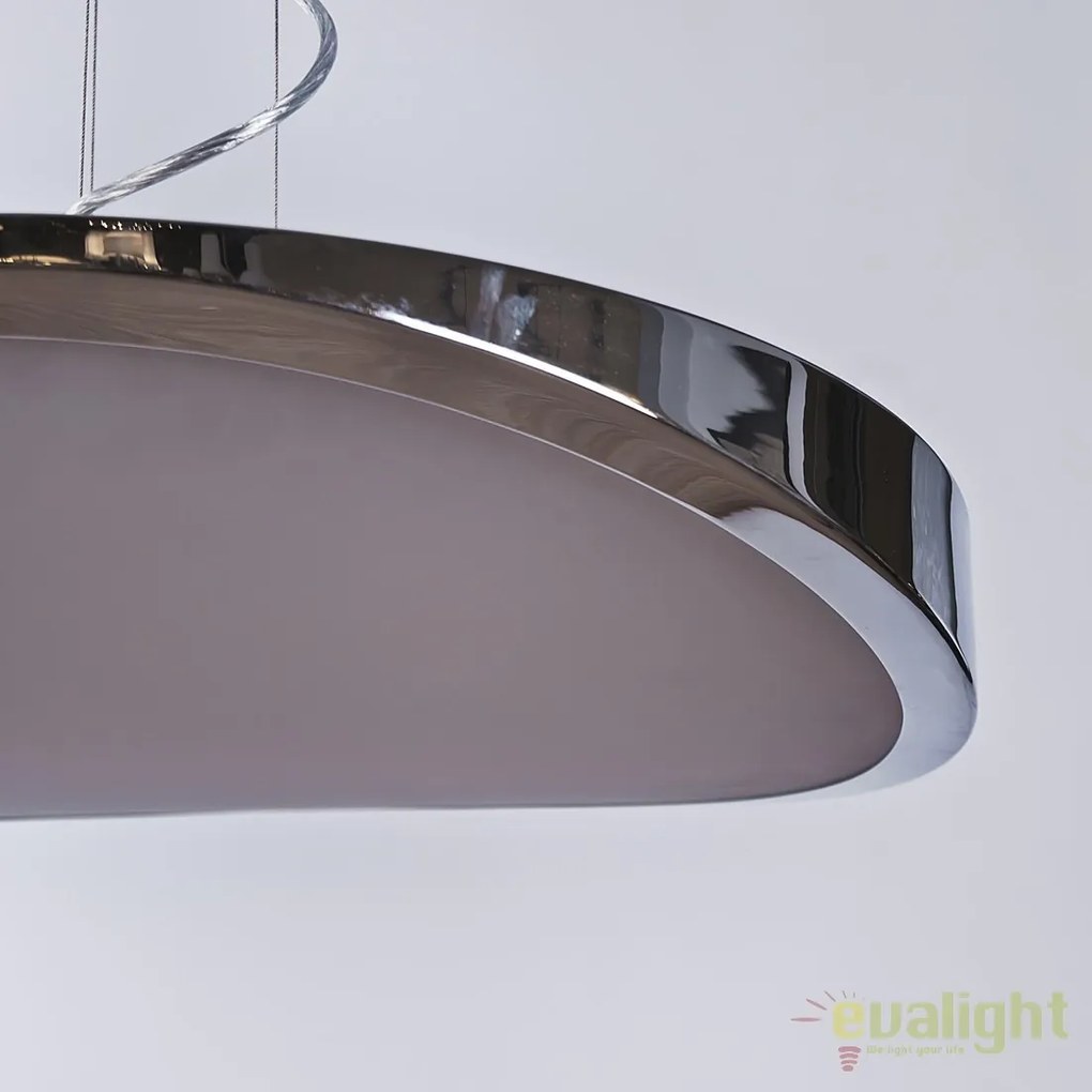 Lustra suspendata design modern 48cm Circulo chrom