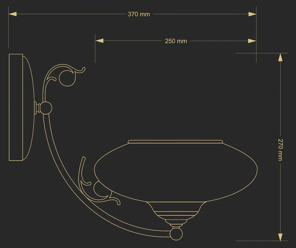 Aplica design clasic realizata manual CASAMIA