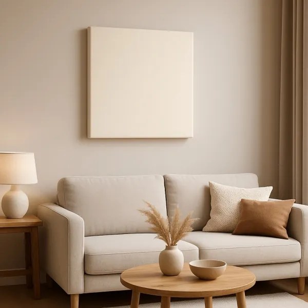 Panou acustic SILENCE 58x58 cm crem