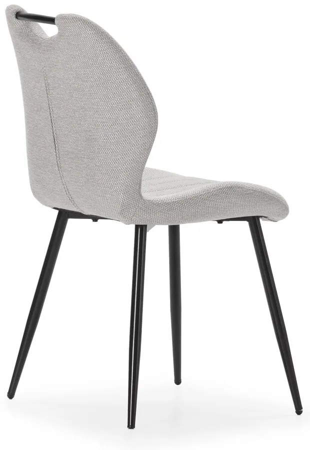 Scaune de dining gri-deschis 4 buc. Muli – Marckeric