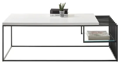 Masă de cafea ZAIRA albă