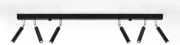 Spot EYETECH 6xG9/12W/230V negru