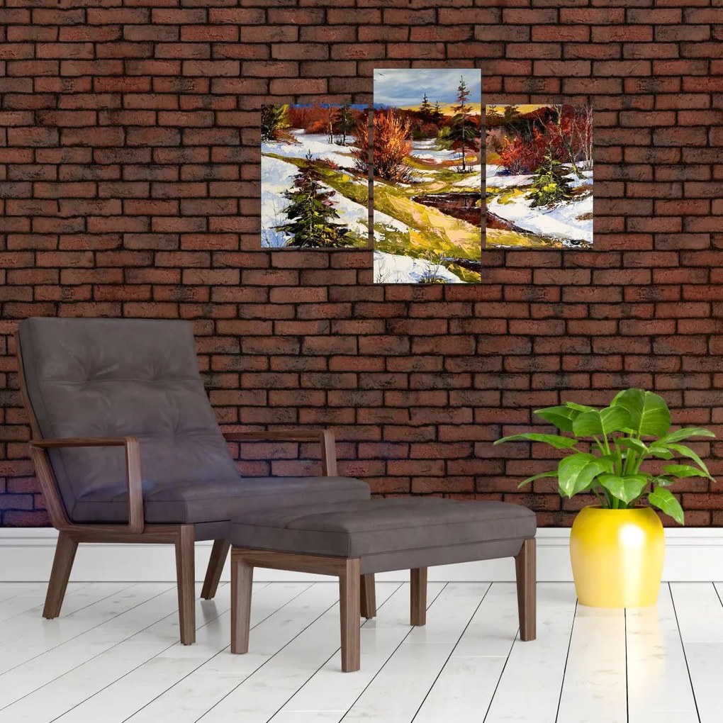 Tablou - Sosirea primăverii (90x60 cm)