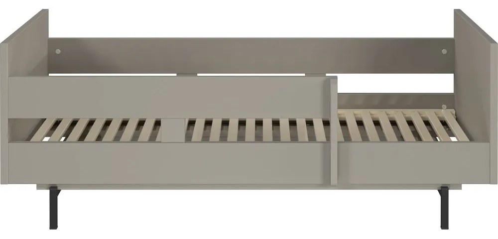 Pat pentru copii gri cu somieră 70x140 cm Tomino – Germania