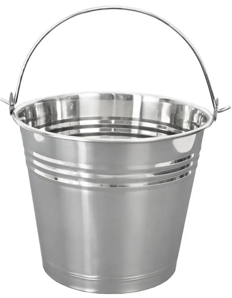 Găleată Orion din oțel inoxidabil cu mâner B 5 l, 5 l