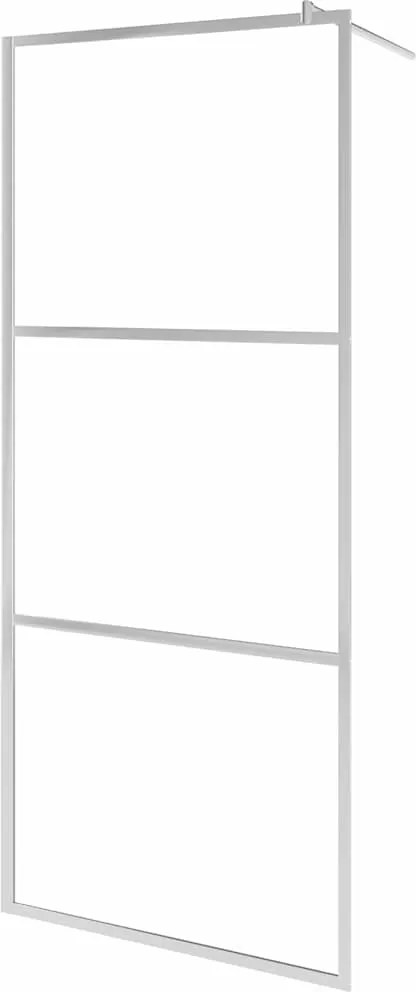 vidaXL Paravan de duș walk-in, 80 x 195 cm, sticlă ESG mată