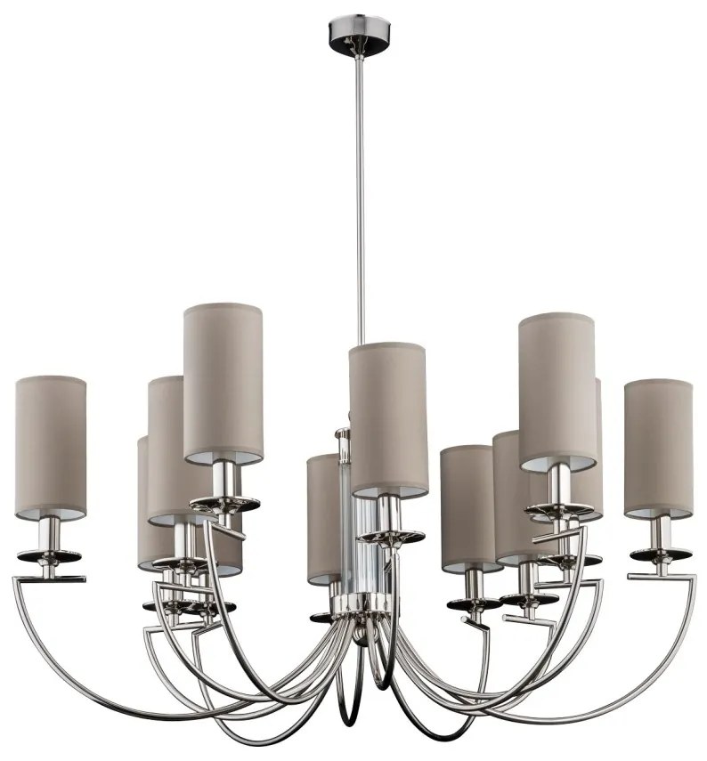 Candelabru 12 brate elegant design clasic realizat manual Lea