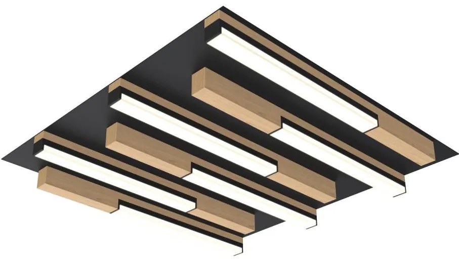 Wofi 9031-606 - LED plafonieră PALERMO dimabilă LED/26W/230V lemn