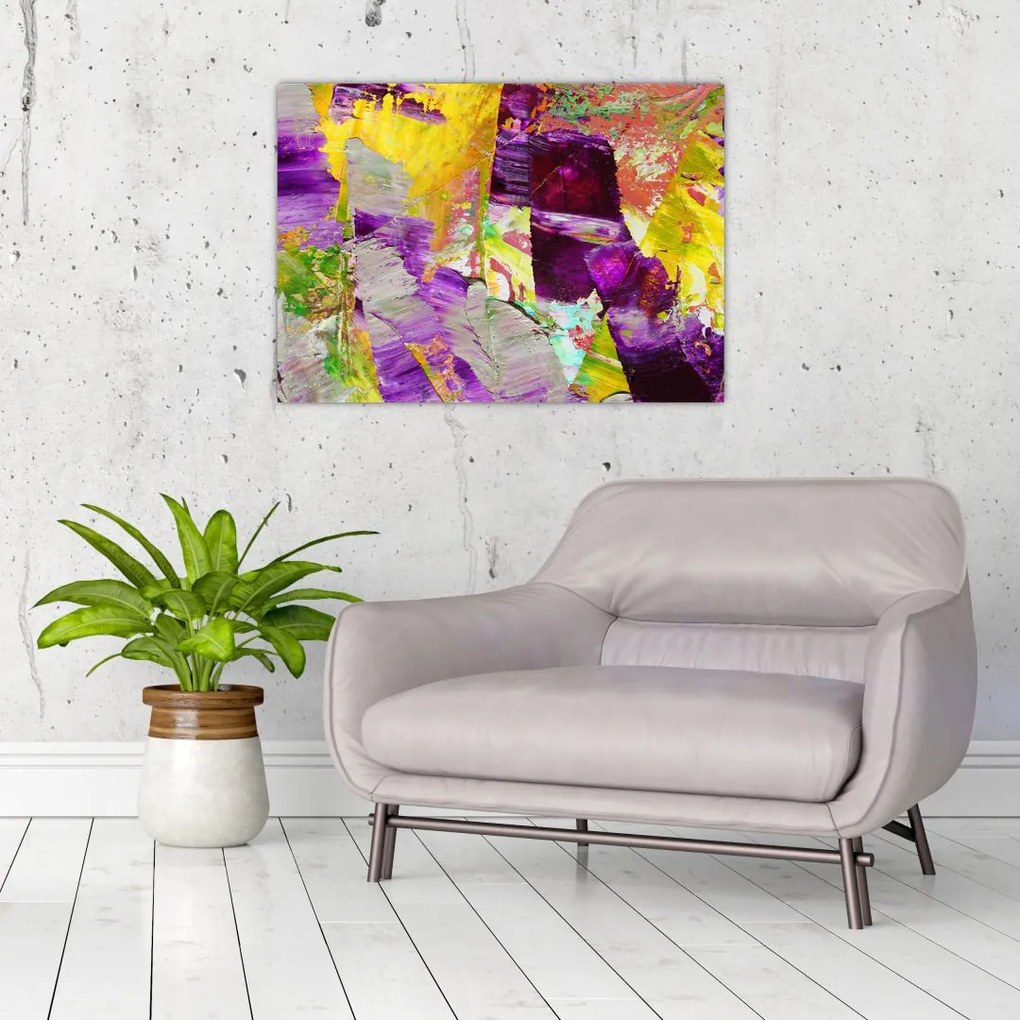 Tablou cu abstracție - pictura (70x50 cm)