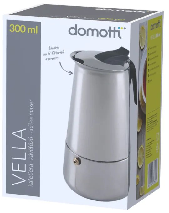 Cafetiera filtru 6 portii, 300ml, Vella