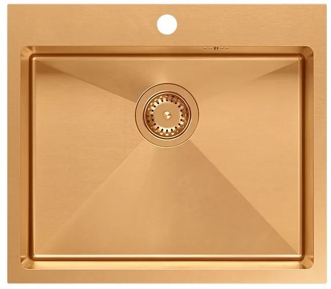 Chiuveta inox RUSSEL 110 cupru