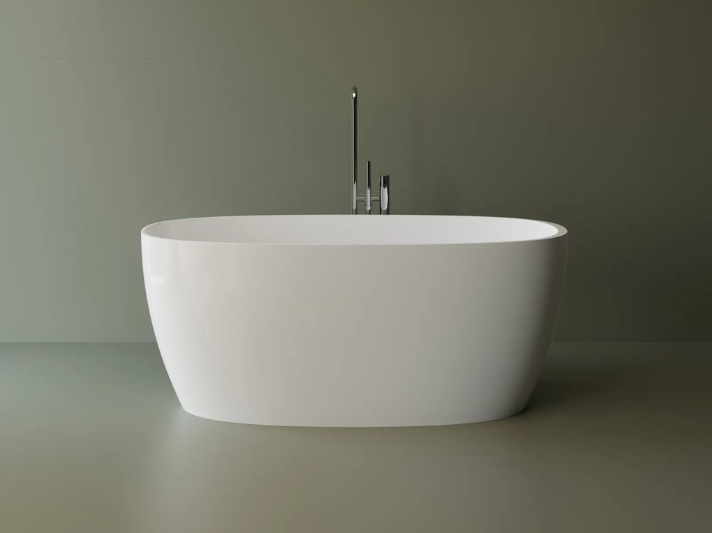 Cada de baie freestanding compozit 150x70, ovala, Foglia Cecilia