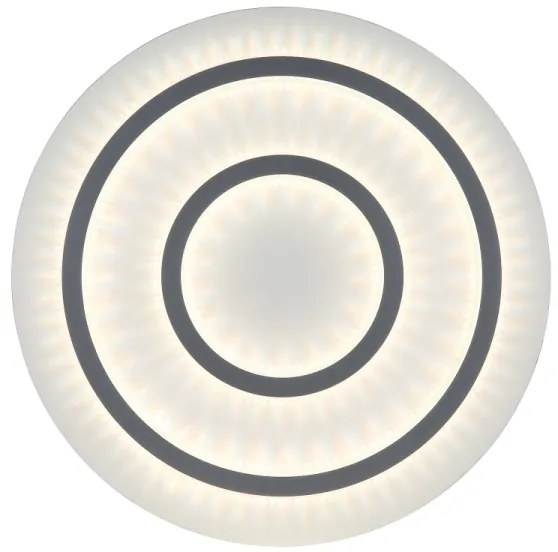 Globo JAYDEN 48042-60W - Plafonieră LED dimerizabilă 60W/230V, Ø 55 cm, albă + telecomandă