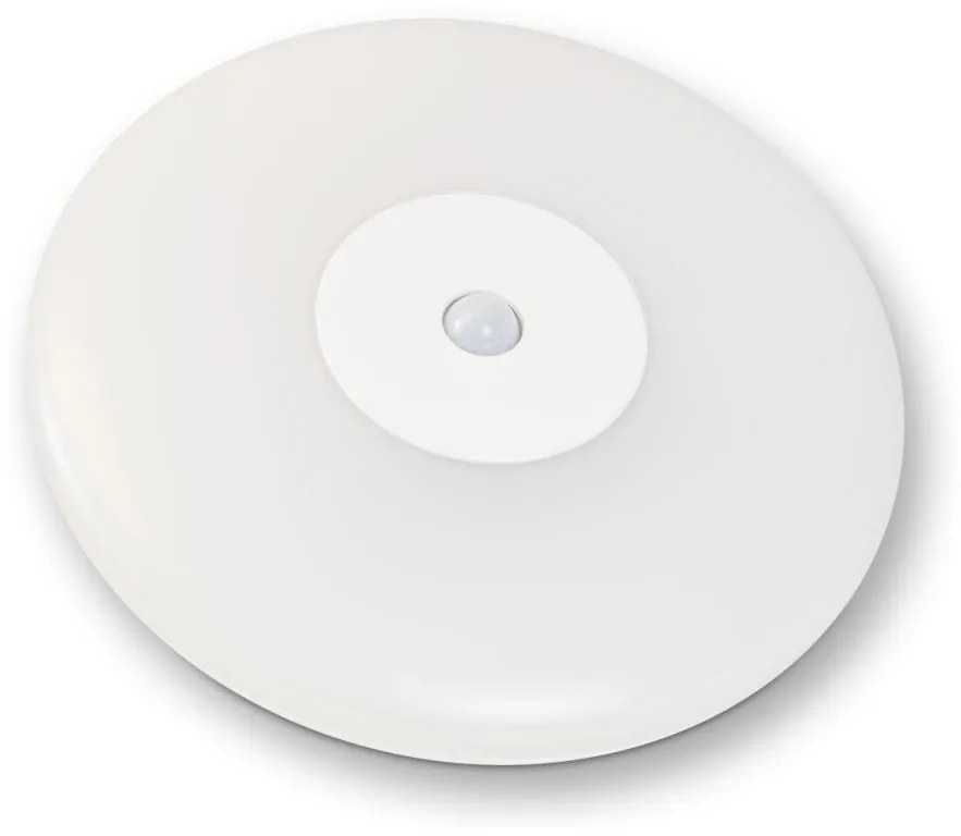 Plafoniera LED BH15-0130, cu senzor de miscare, 18W, 1440lm, lumina rece, IP44, alba, Braytron