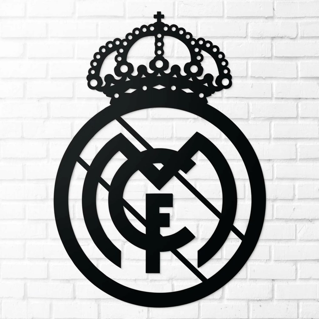 DUBLEZ | Tablou Real Madrid din lemn