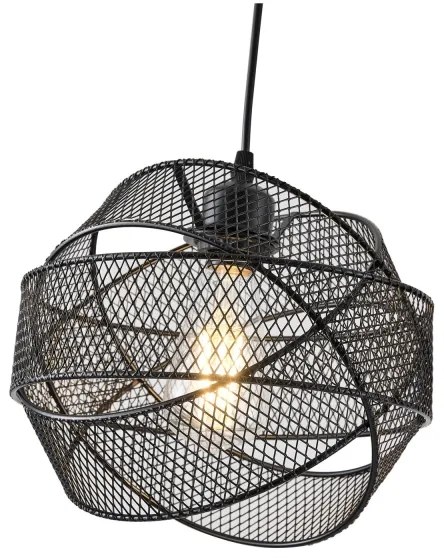 Lustră pe cablu 1xE27/40W/230V negru