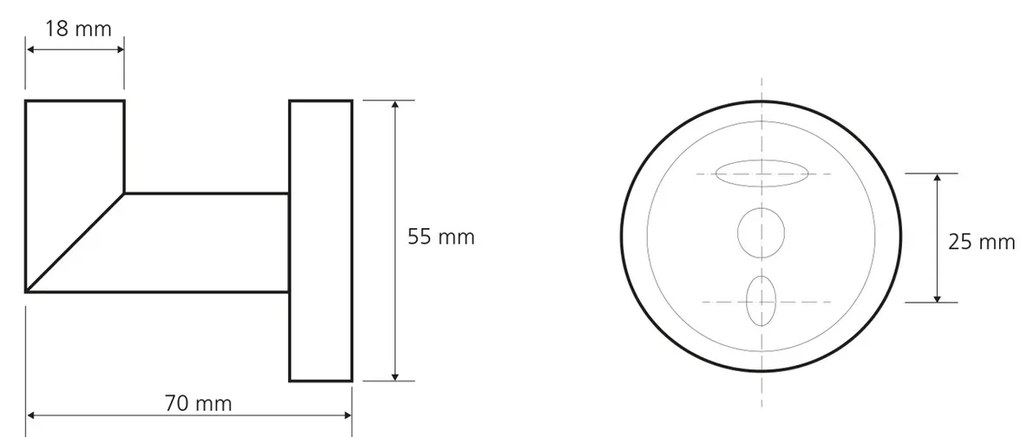 SAPHO XR208 Cârlig X-Round, argintiu