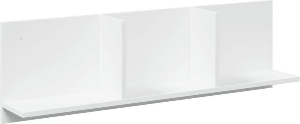 vidaXL Dulap de perete, alb, 100x16,5x30 cm, lemn prelucrat