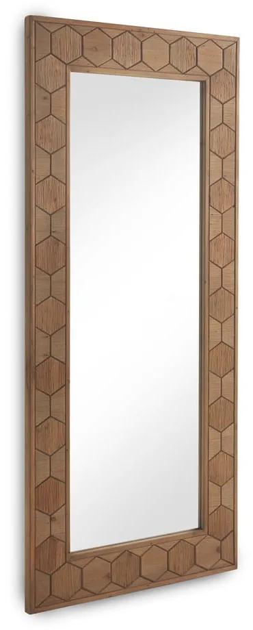 Oglindă de perete Geese Honeycomb, 203 x 88 cm