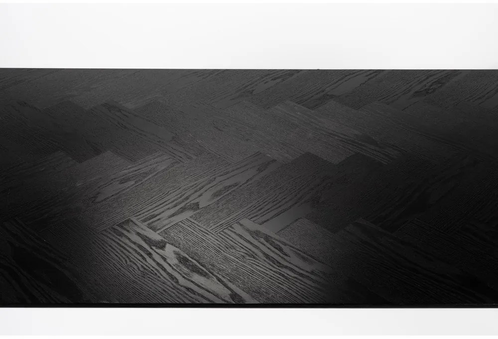 Masă de dining cu aspect de lemn de stejar 90x180 cm Fabio – White Label