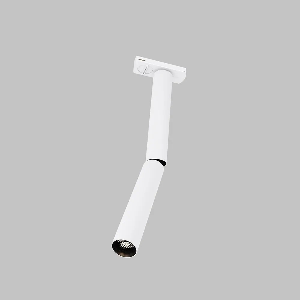 Spot LED, accesoriu pentru sinele monofazate Unity, Dual alb