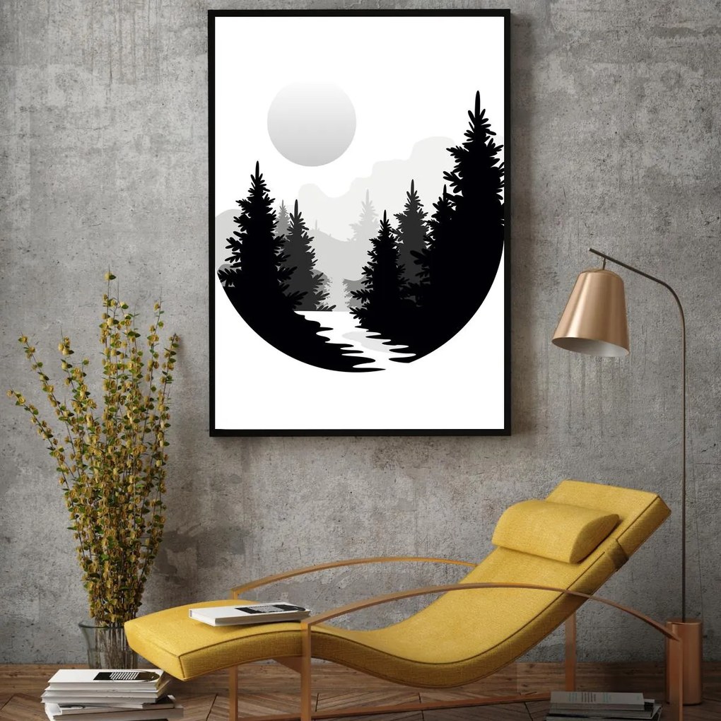 Poster - Pădure (A4)