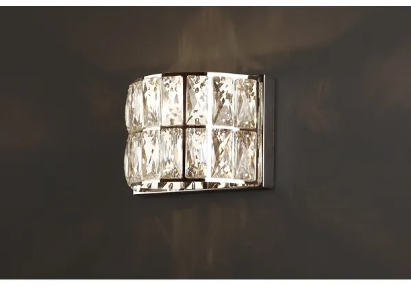 Aplică MAXLIGHT W0204 DIAMANTE 1xG9/42W/230V crom