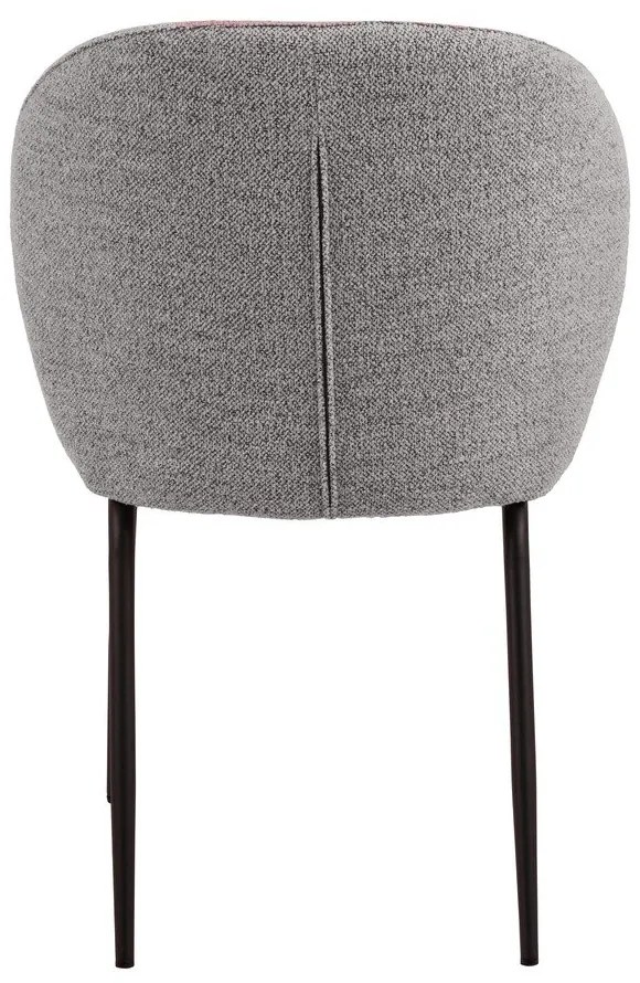 Scaune de sufragerie gri 2 buc. Patricia - Actona