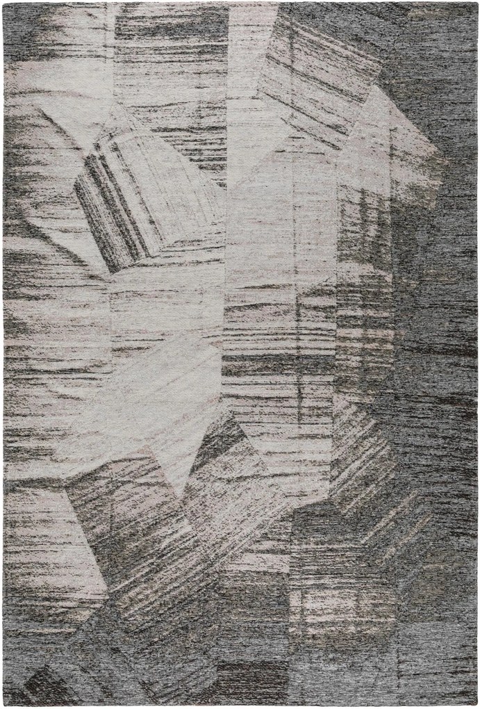 Covor tesatura plata, Gri - 160x235 cm