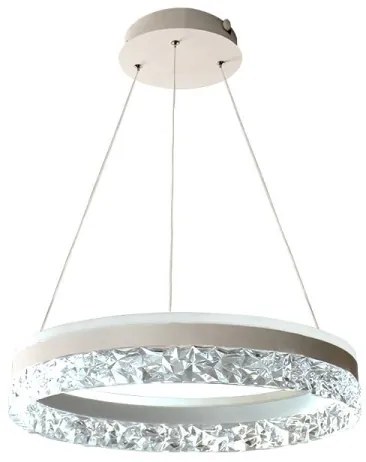 Lustră LED dimabilă pe cablu LED/80W/230V 3000-6500K alb + telecomandă