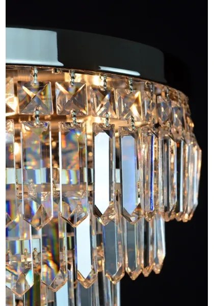 Wranovsky JWZ024060301 - Lustră de cristal aplicată 5xE14/40W/230V + 1xE27/40W