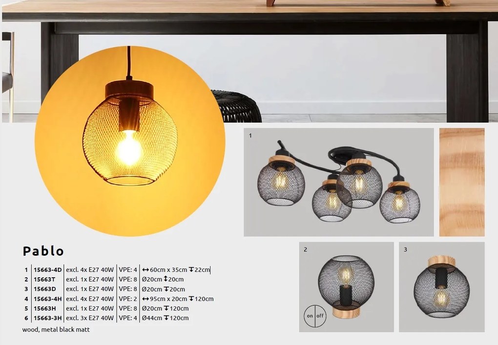 Pendul design modern minimalist PABLO