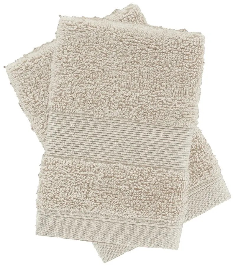 Prosoape bej 2 buc. din bumbac din frotir 30x30 cm Anti-Bacterial – Catherine Lansfield