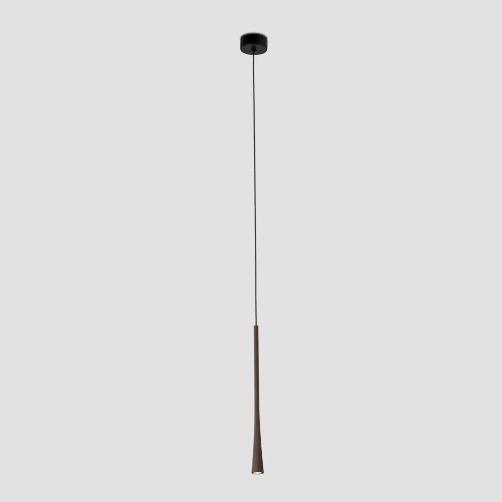 Pendul LED stil minimalist DIANA 40 maro