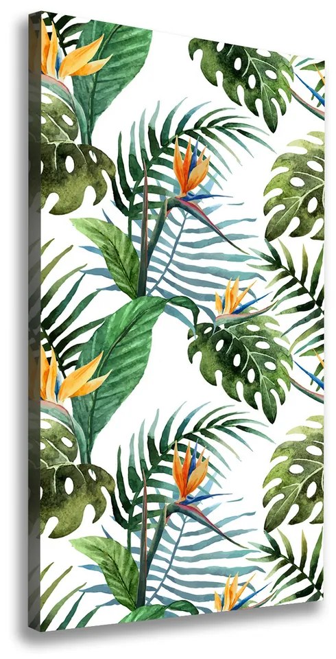 Imprimare tablou canvas Frunze tropicale