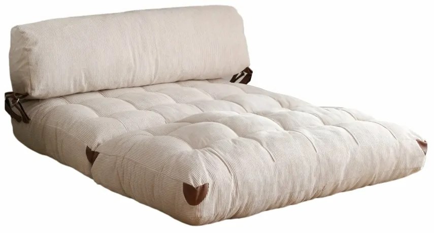 Fold sofa Fold Kadife 2 Alb