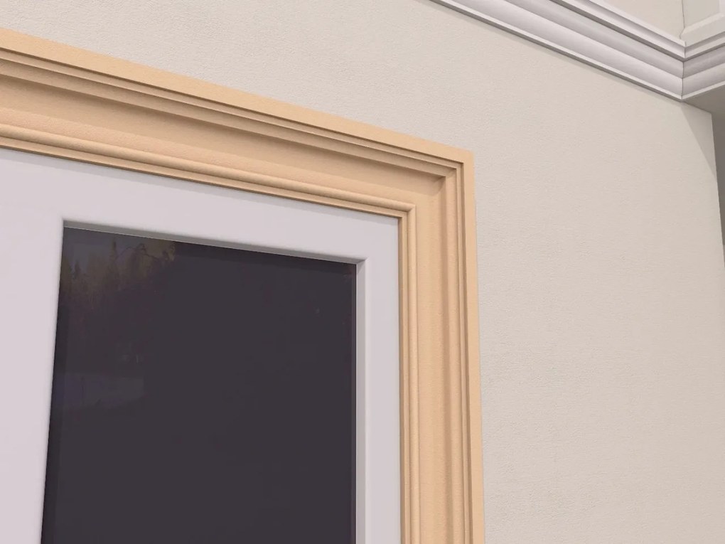Ancadrament fereastra exterior FP124 dimensiuni 130x60x2000mm
