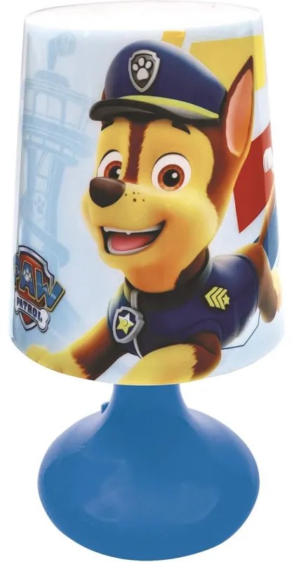 Lampa de noapte pentru copii Lexibook MLT10PA Paw Patrol, Lumina schimbatoare, Baterii, ON/OFF, Multicolor