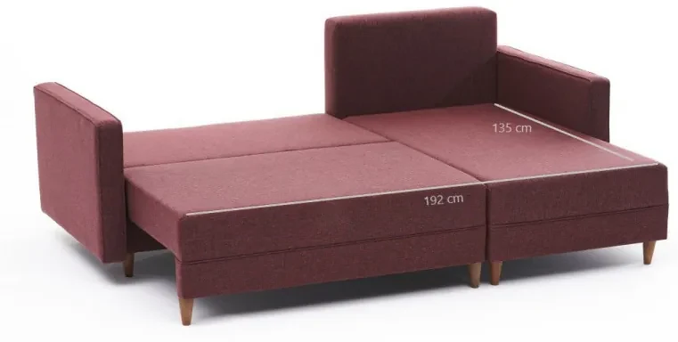 Coltar Extensibil Aydam Right, Poliester, Bordo