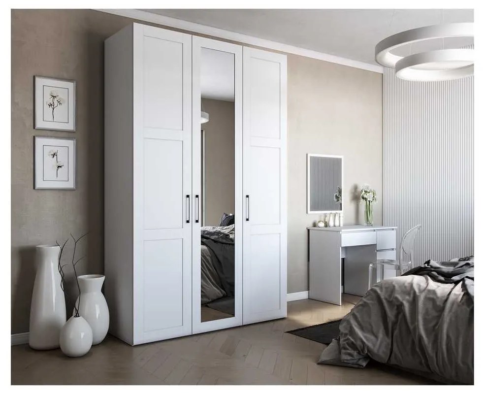 Corp dulap Unity - 150 cm, pentru haine, alb