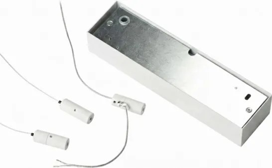 Ideal Lux - Lustră LED suspendată pe cablu ORACLE SLIM LED/83W/230V 4000K Ø 150 cm alb