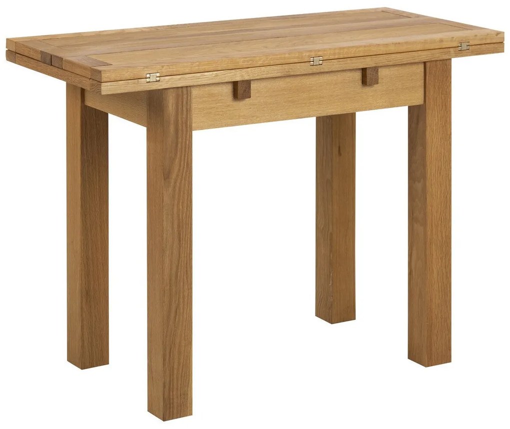 Set de mese Oakland 91775x100x45cm, Numărul de locuri: 4, Unghiular, Stil: Scandinav, Lemn: Stejar, Cauciuc