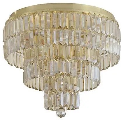 Lustra aplicata cristal Empire 6L, baie IP44