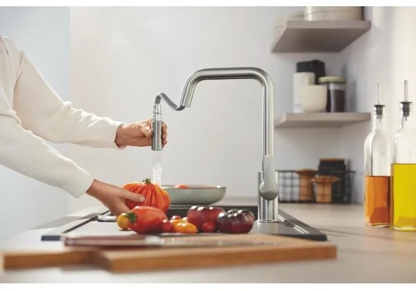 GROHE START - baterie pentru chiuvetă, inox (30631DC0)